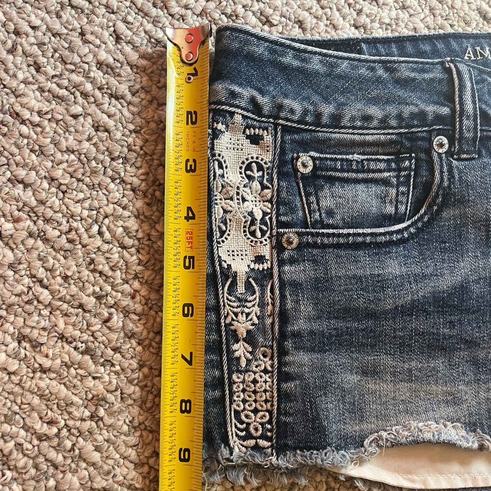 Womens AE Jean Shorts - Picture 4 of 4